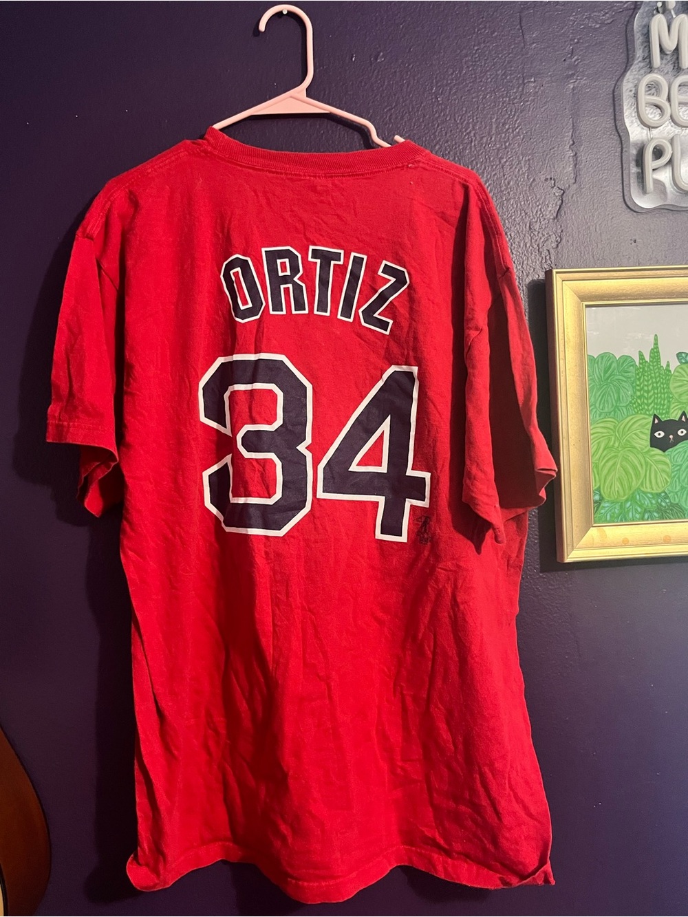 Vintage officially licensed David Ortiz Red Sox tee